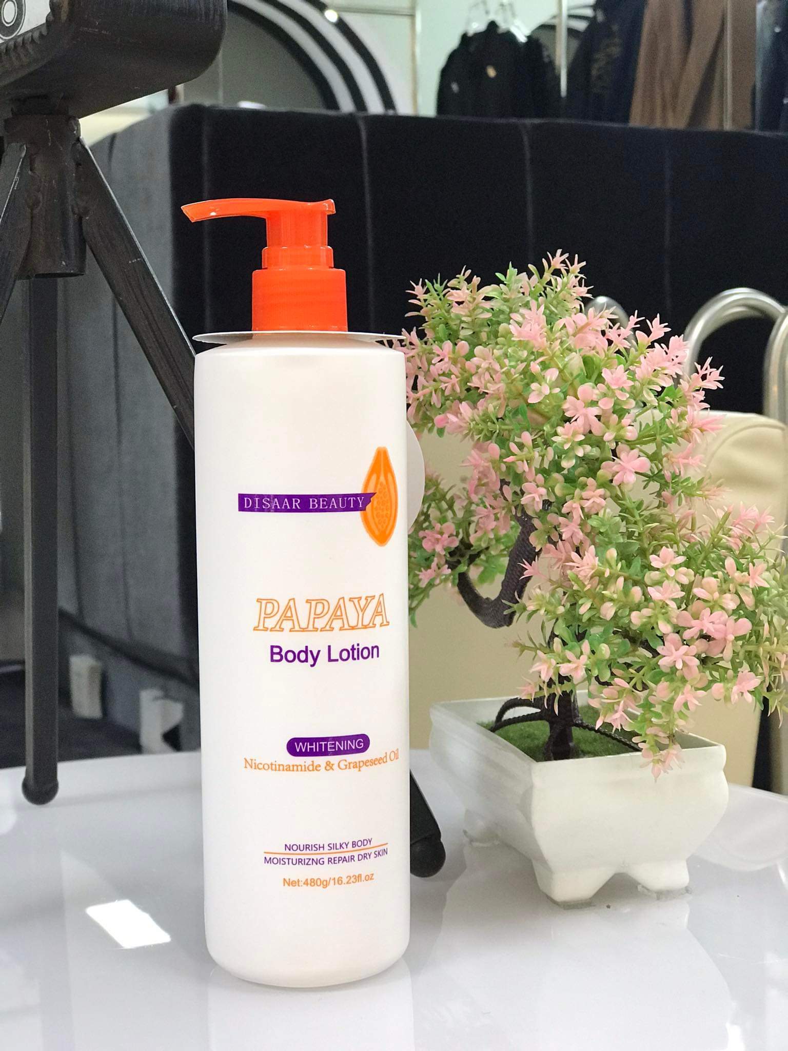 Papaya body lotion